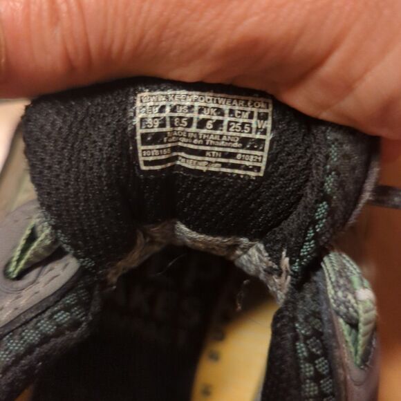 Keen Targhee Shoes Sneakers Womens 8.5 Green Leather Hiking Waterproof - Picture 8 of 8